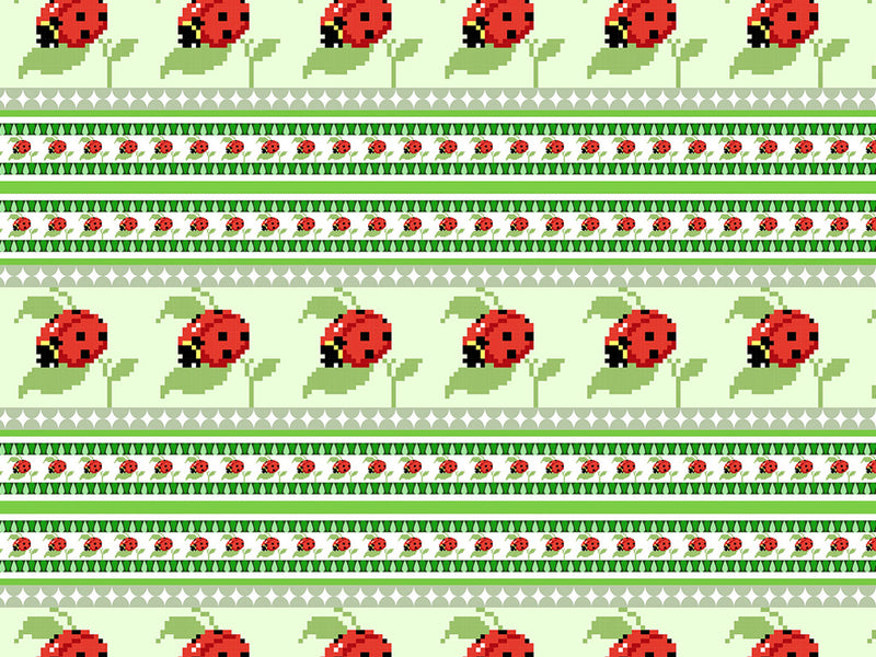Afternoon Tea Bug Vinyl Wrap Pattern~Rwraps Series 914 Digitally Printed Vinyl Wrap~0