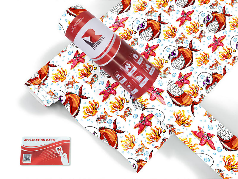 agreeable angler salt water Craft Vinyl Roll