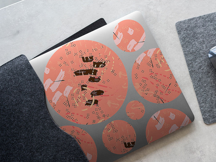 ah miss abstract geometric DIY Laptop Stickers