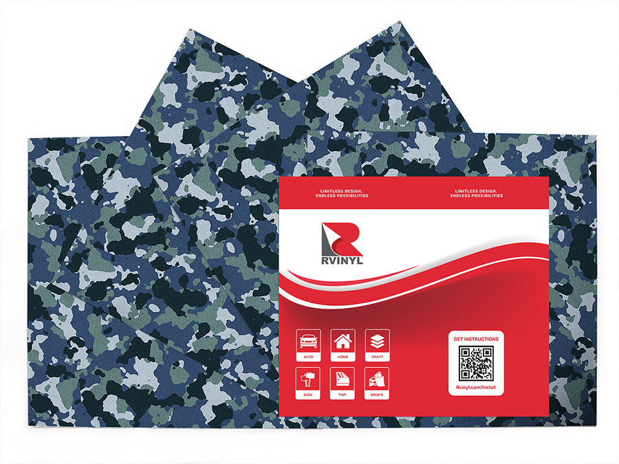 air force camouflage Craft Vinyl Sheet Pack