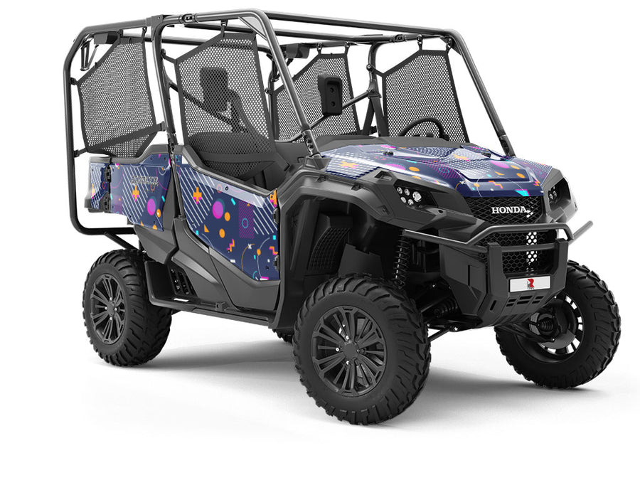 Air War Abstract Utility Vehicle Vinyl Wrap