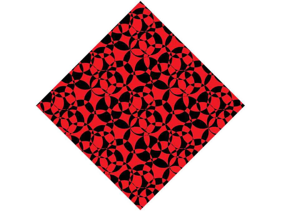 Alert Level Abstract Vinyl Wrap Pattern
