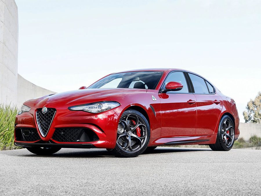 alfa romeo giulia 2017-2021 Carbon Fiber Pillar Trim