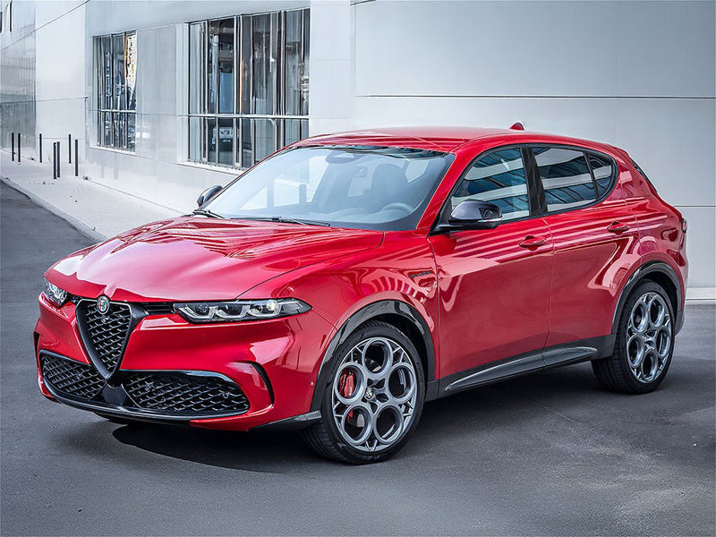 alfa romeo tonale 2023-2024 Matte Black Pillar Trim