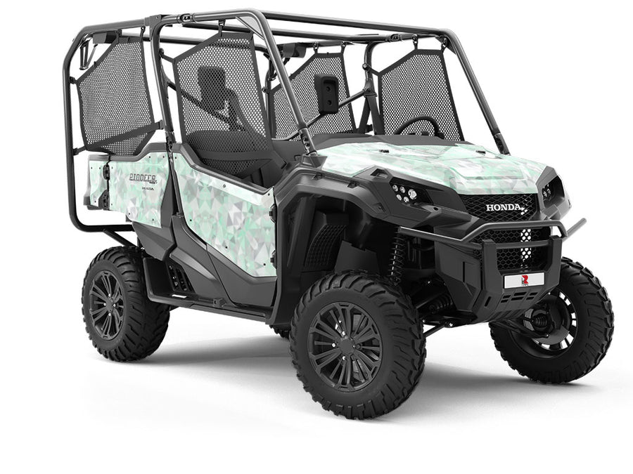 Algal Layer Tile Utility Vehicle Vinyl Wrap