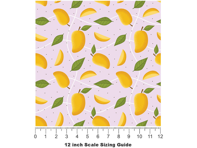 Alice Variety Fruit Vinyl Film Pattern Size 12 inch Scale~Rwraps Alice Variety Fruit Sizing Chart~2