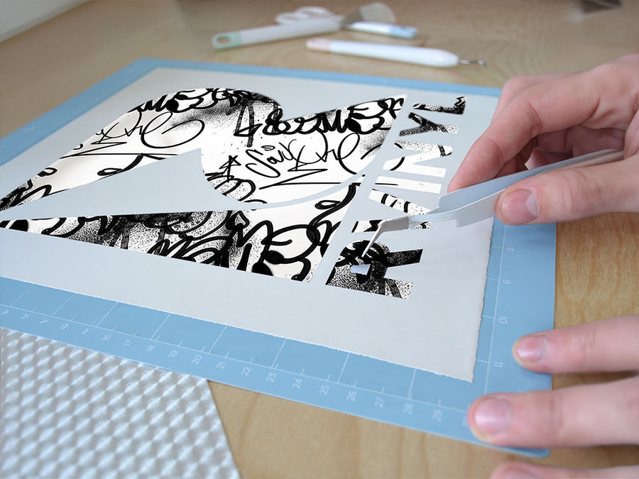all city graffiti Easy Weed Craft Vinyl