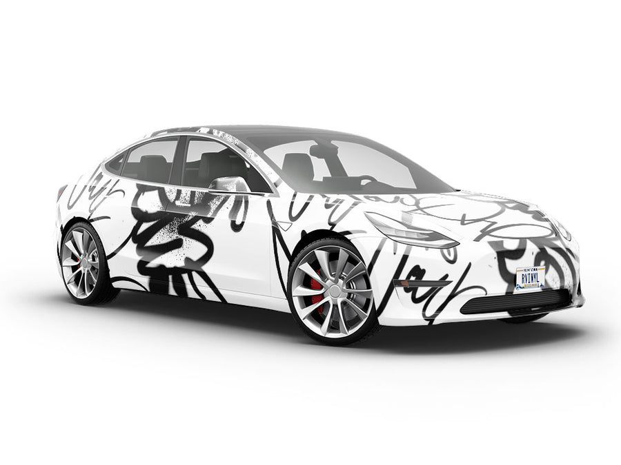 All City Graffiti Vehicle Vinyl Wrap