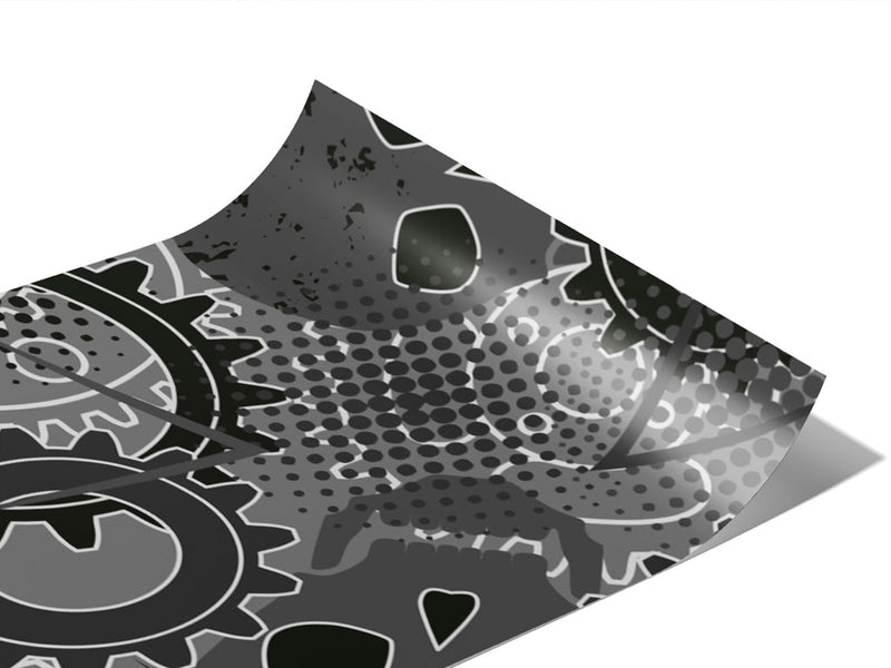 All In Gear Graffiti Vinyl Wraps~Rwraps Series 914 Digitally Printed Vinyl Wrap~0