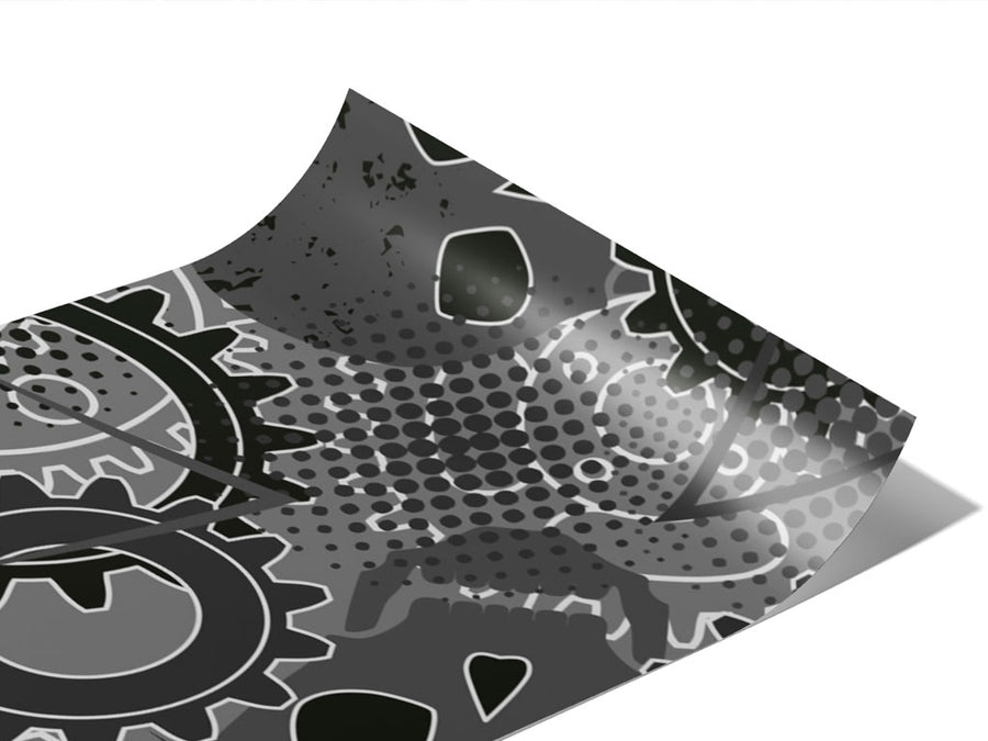 All In Gear Graffiti Vinyl Wraps~Rwraps Series 914 Digitally Printed Vinyl Wrap~0