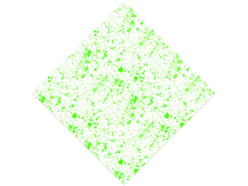 All Lime Paint Splatter Vinyl Wrap Pattern