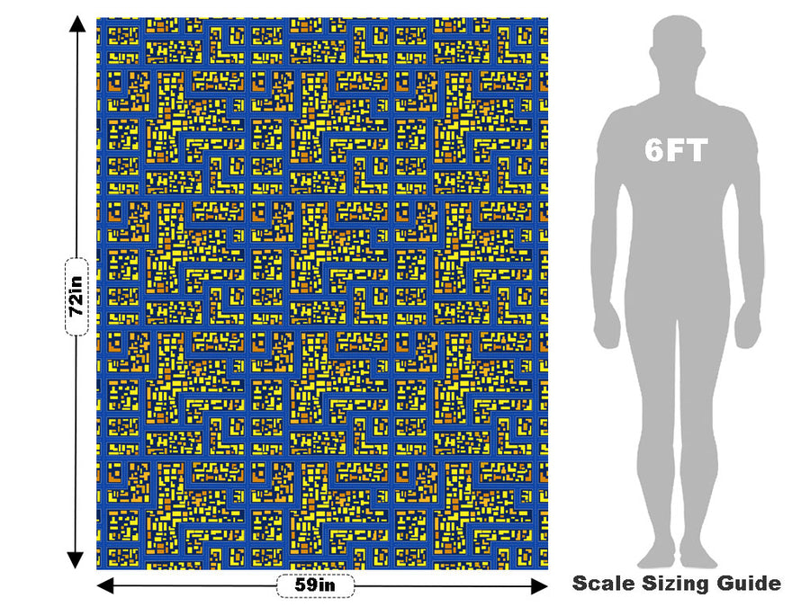 Alleyways Cityscape Vehicle Wrap Scale~Rwraps Series 914 Alleyways Cityscape Measurements~2