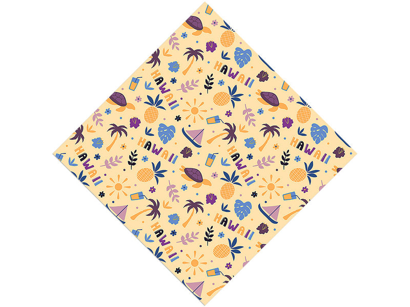 Aloha State Americana Vinyl Wrap Pattern