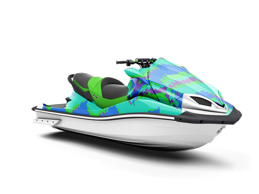 Alone Again Abstract Jet Ski Vinyl Customized Wrap