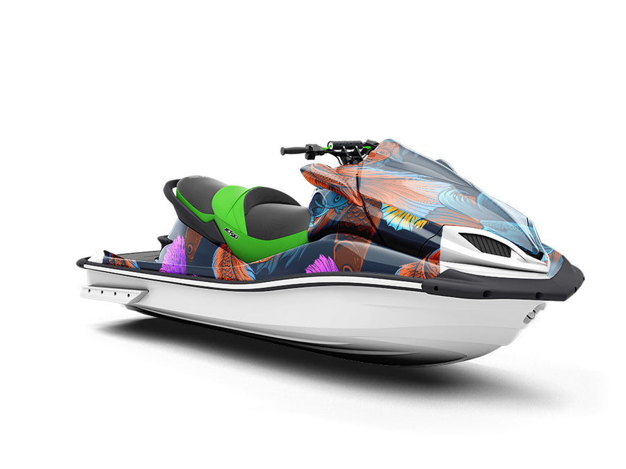 Alpha Betta Fish Marine Life Jet Ski Vinyl Customized Wrap