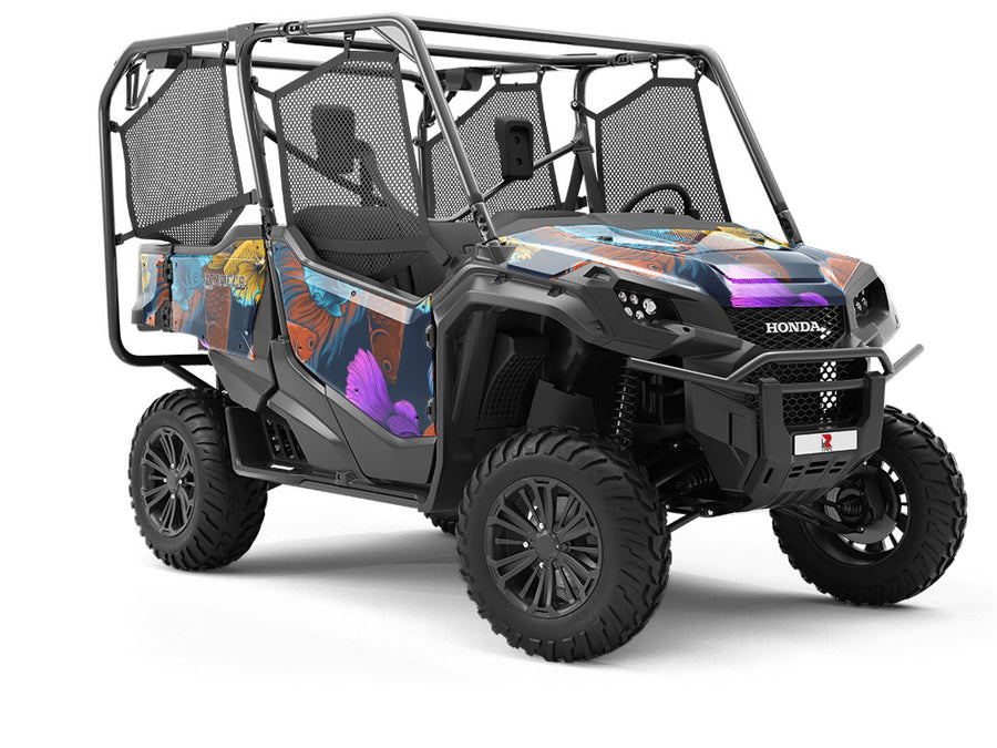 Alpha Betta Fish Marine Life Utility Vehicle Vinyl Wrap