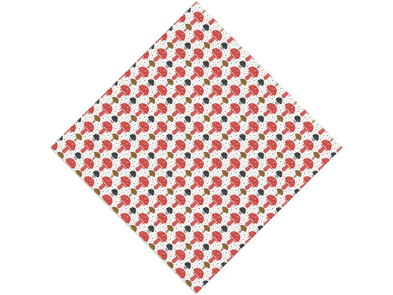 Amanita Muscaria Mushroom Vinyl Wrap Pattern
