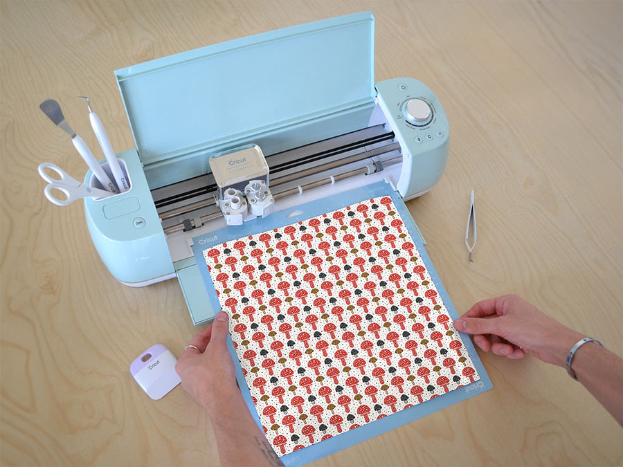 amanita muscaria mushroom Cricut Compatible Vinyl