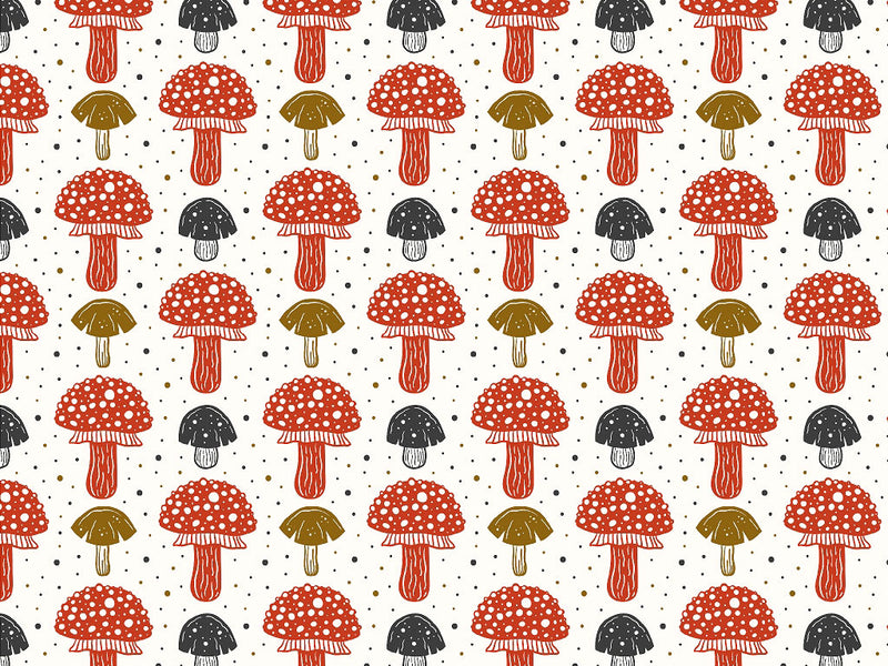 Amanita Muscaria Mushroom Vinyl Wrap Pattern~Rwraps Series 914 Digitally Printed Vinyl Wrap~0