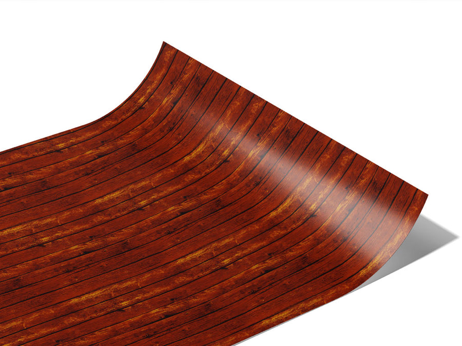 Amber Wood Plank Vinyl Wraps~Rwraps Series 914 Digitally Printed Vinyl Wrap~1