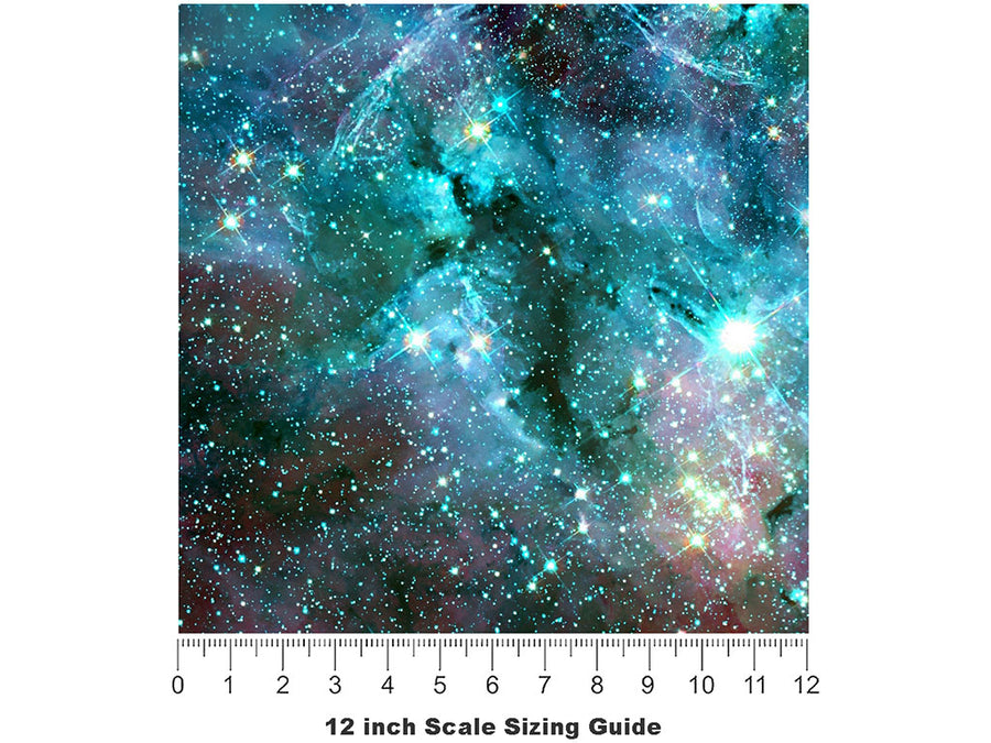 Ambitious Enterprise Science Fiction Vinyl Film Pattern Size 12 inch Scale~Rwraps Ambitious Enterprise Science Fiction Sizing Chart~2