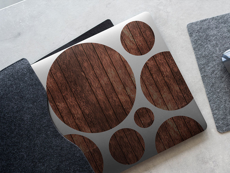 american walnut DIY Laptop Stickers