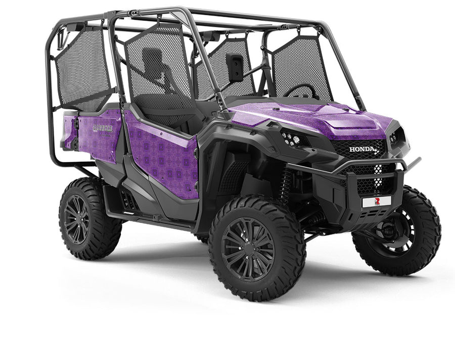Amethyst Formations Mosaic Utility Vehicle Vinyl Wrap