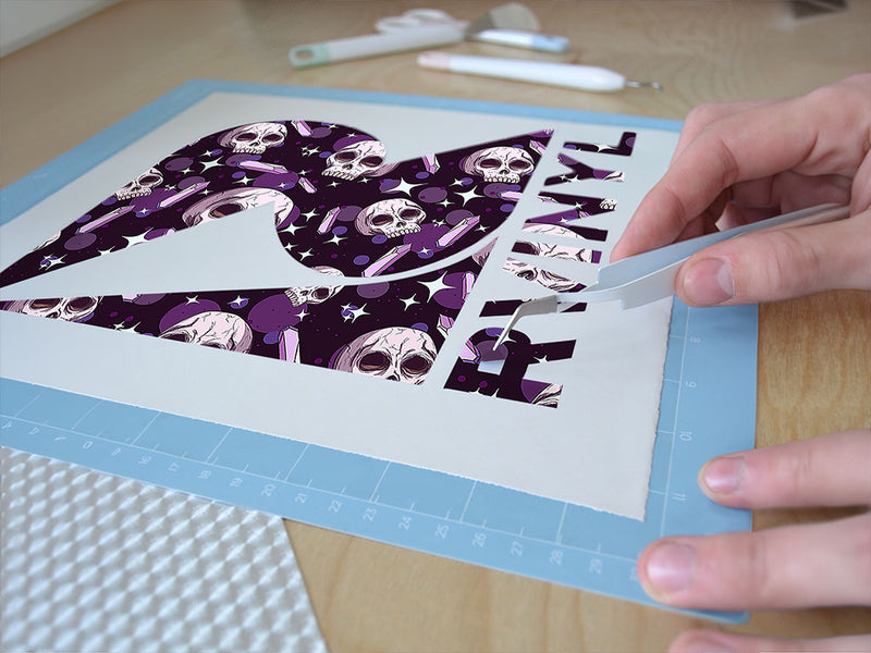 amethyst skulls skull and bones Easy Weed Craft Vinyl