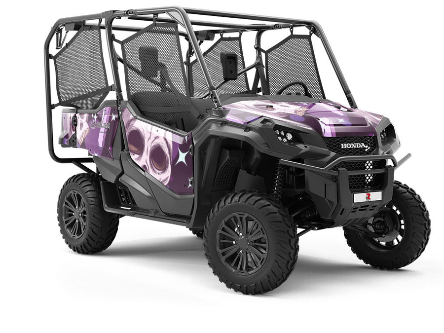 Amethyst Skulls Halloween Utility Vehicle Vinyl Wrap