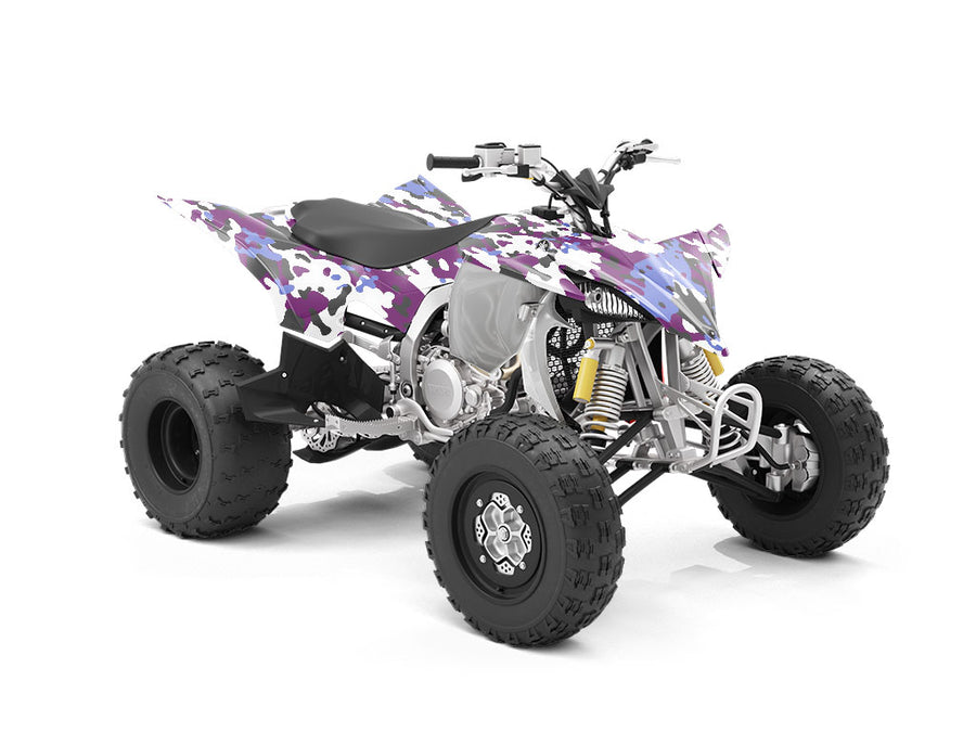 Amethyst Woodland Camouflage ATV Wrapping Vinyl