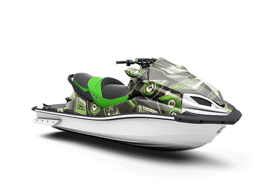 Amped Up Music Jet Ski Vinyl Customized Wrap