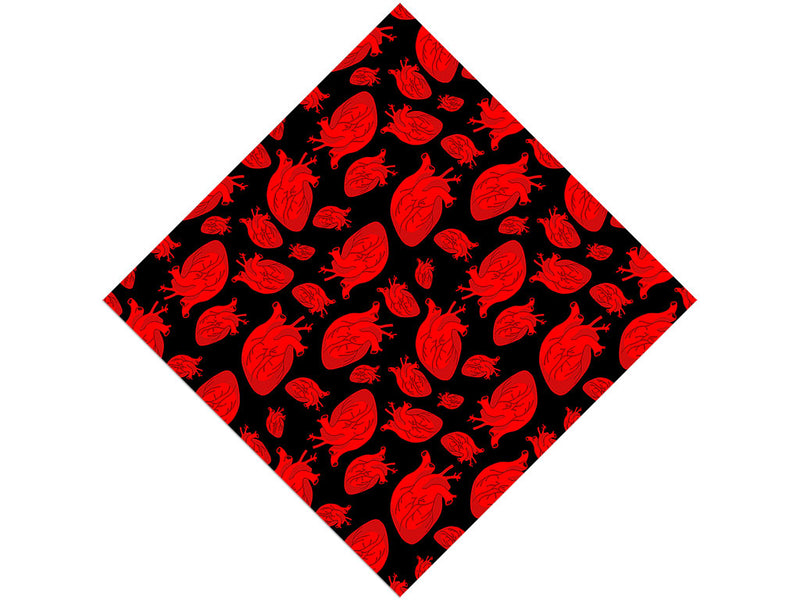 Anatomical Amour Heart Vinyl Wrap Pattern