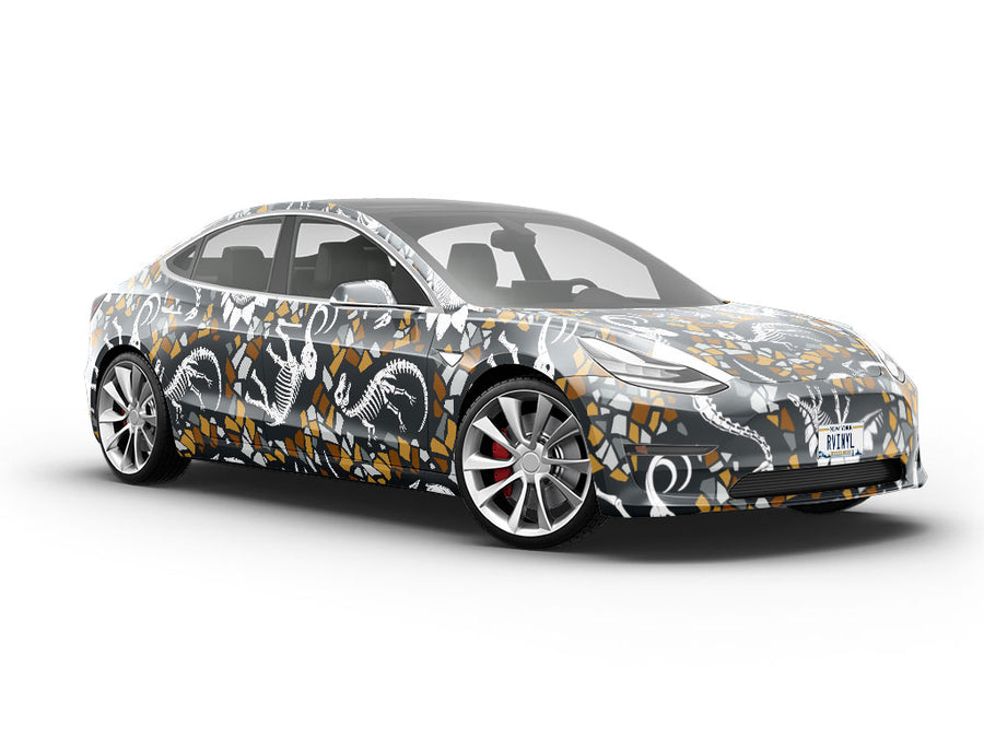 Ancient Archaeofauna Dinosaur Vehicle Vinyl Wrap