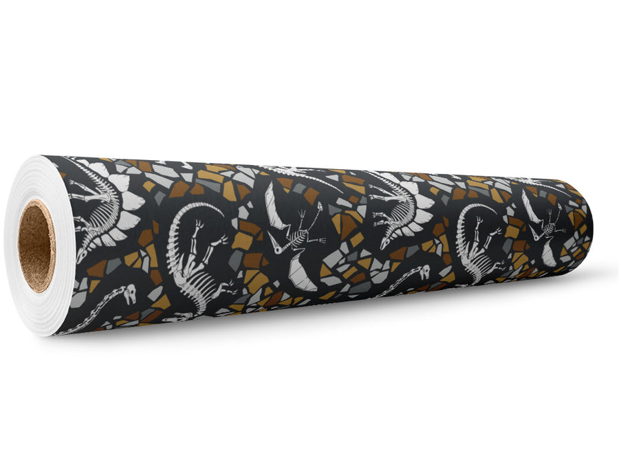 Ancient Archaeofauna Dinosaur Wrap Film Wholesale Roll~Rwraps Series 914 Digitally Printed Vinyl Roll~5