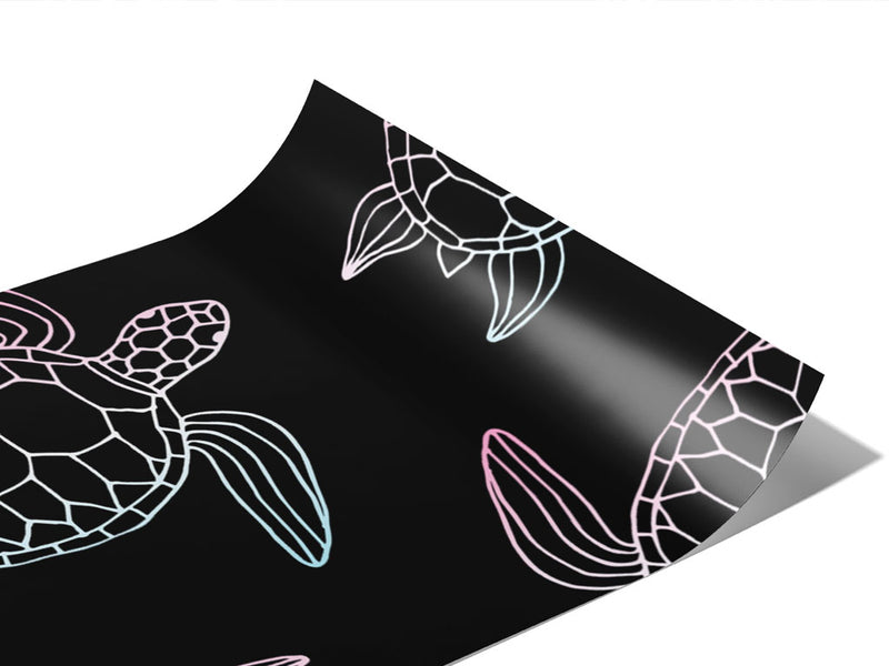 Ancient Outlines Marine Life Vinyl Wraps~Rwraps Series 914 Digitally Printed Vinyl Wrap~0