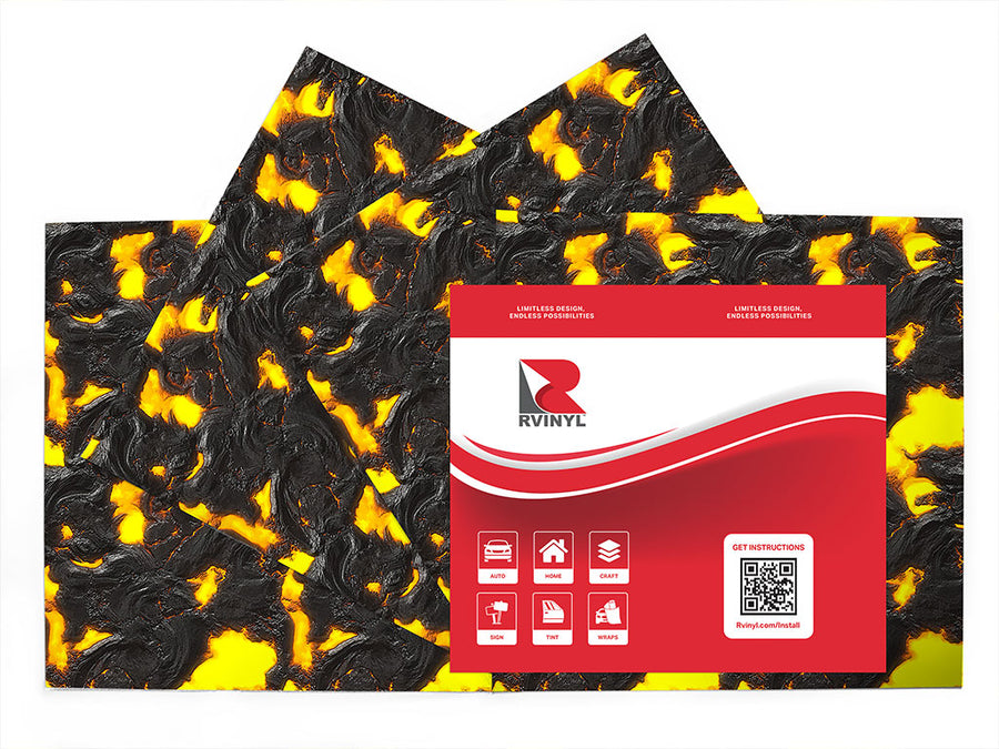 ancient palingenesis lava Craft Vinyl Sheet Pack