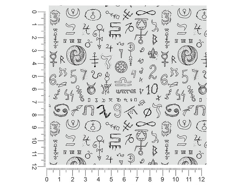 ancient symbology horror 1ft x 1ft Craft Sheets