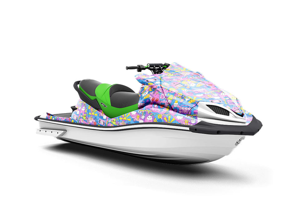 Another World Science Fiction Jet Ski Vinyl Customized Wrap
