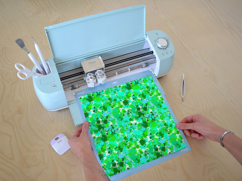 another world paint splatter Cricut Compatible Vinyl