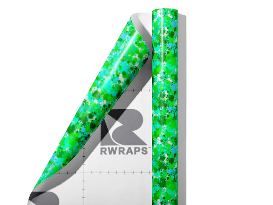 Another World Paint Splatter Wrap Film Sheets~Rwraps Series 914 Another World Paint Splatter Scrolled Sheet~3