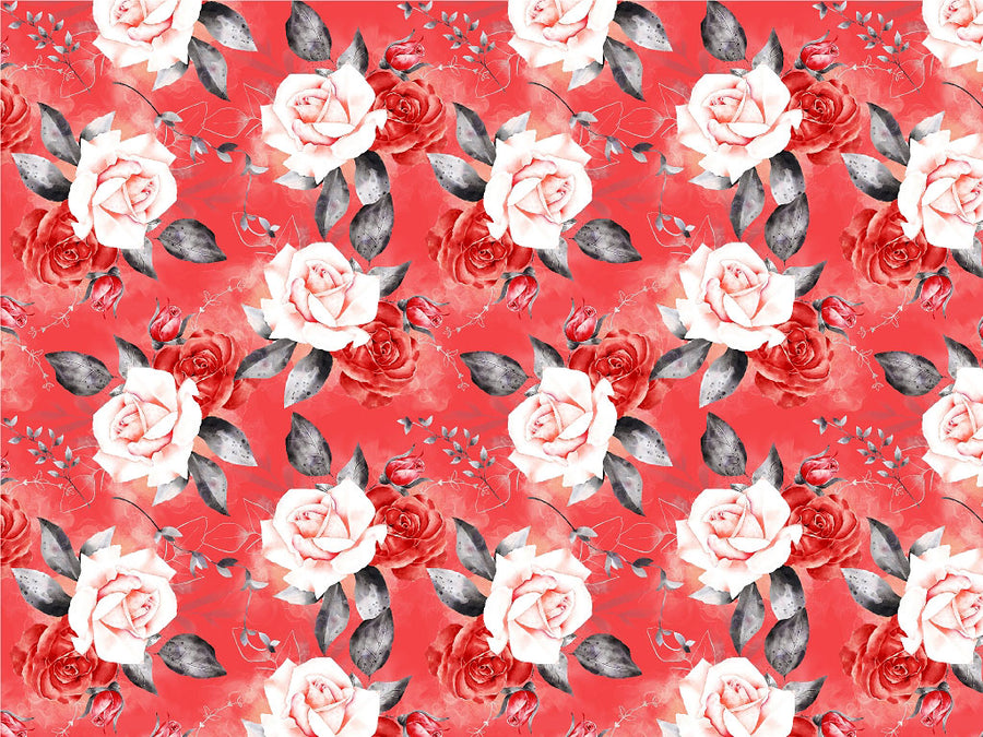 Antoinette Rose Floral Vinyl Wrap Pattern~Rwraps Series 914 Digitally Printed Vinyl Wrap~0