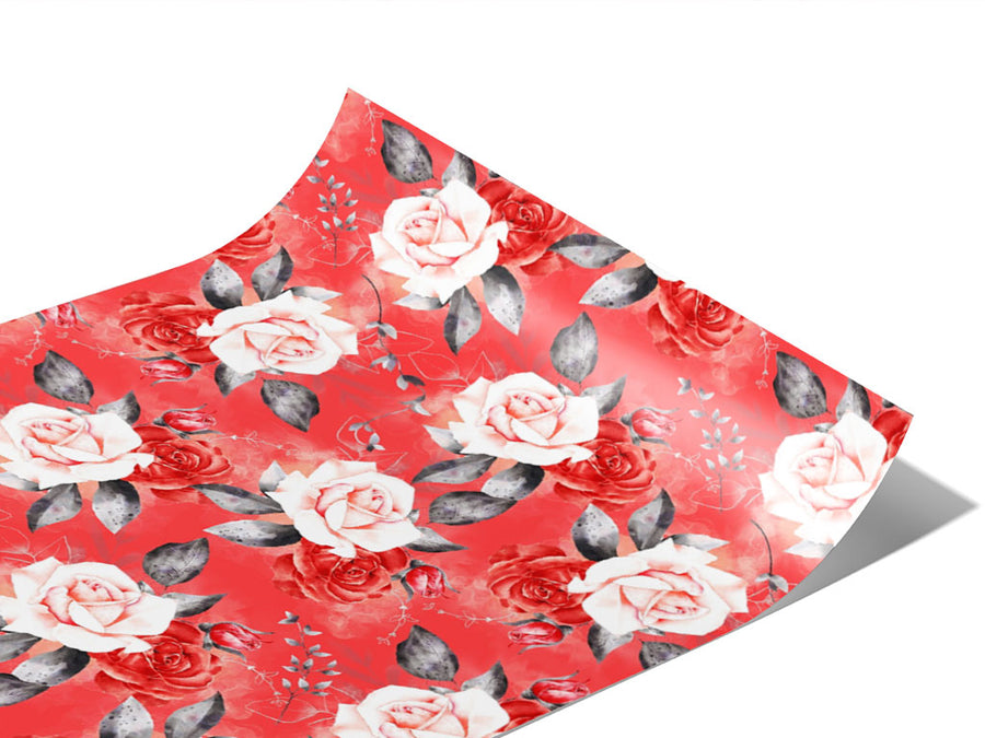 Antoinette Rose Floral Vinyl Wraps~Rwraps Series 914 Digitally Printed Vinyl Wrap~0