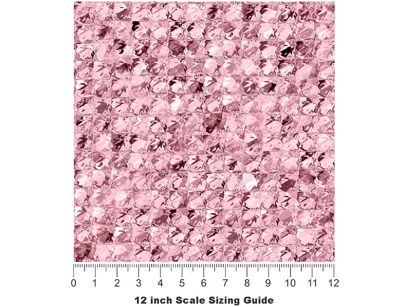 Aphrodite Blood Gemstone Vinyl Film Pattern Size 12 inch Scale~Rwraps Aphrodite Blood Gemstone Sizing Chart~2