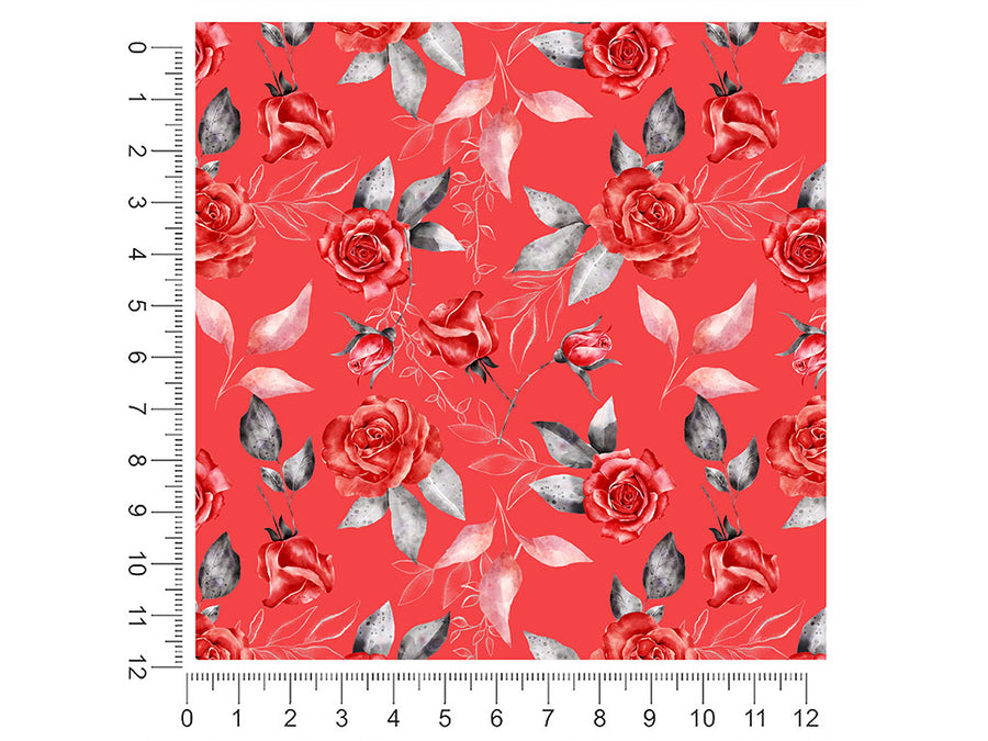 aphrodite rose floral 1ft x 1ft Craft Sheets