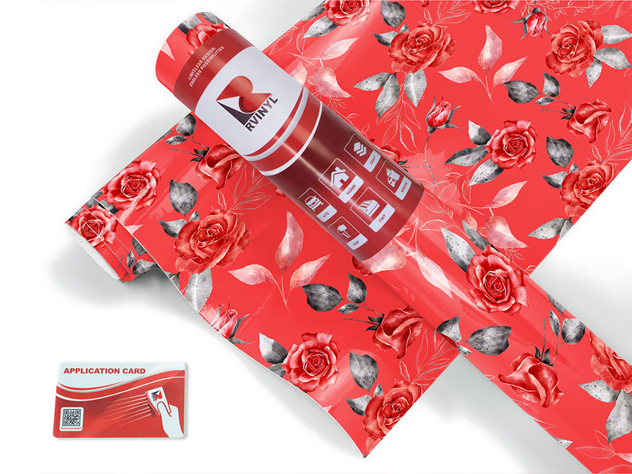 aphrodite rose floral Craft Vinyl Roll
