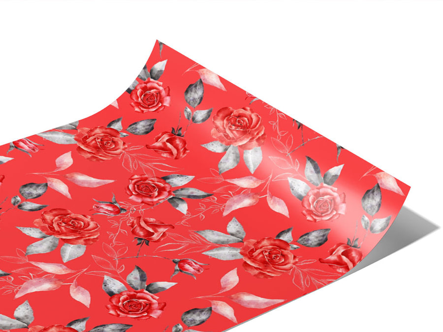 Aphrodite Rose Floral Vinyl Wraps~Rwraps Series 914 Digitally Printed Vinyl Wrap~0