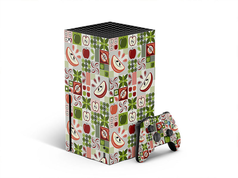 apple a night mosaic XBOX DIY Decal