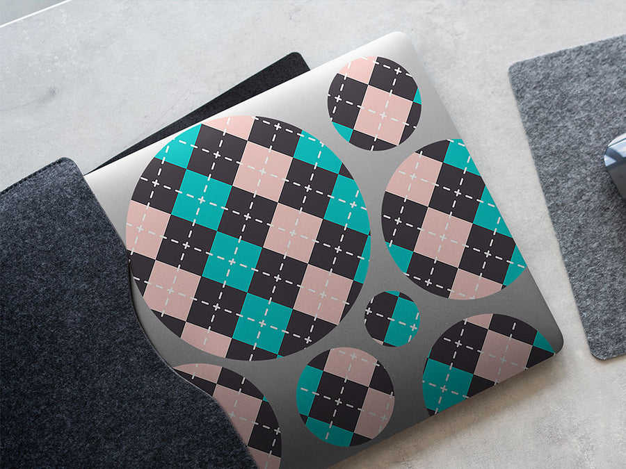 aqua addiction argyle DIY Laptop Stickers