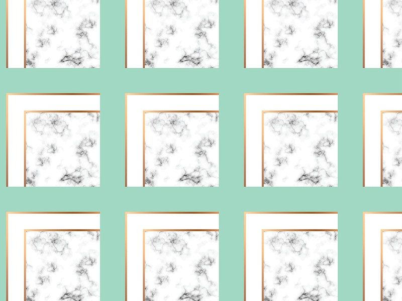 Aquamarine Square Tile Vinyl Wrap Pattern~Rwraps Series 914 Digitally Printed Vinyl Wrap~0