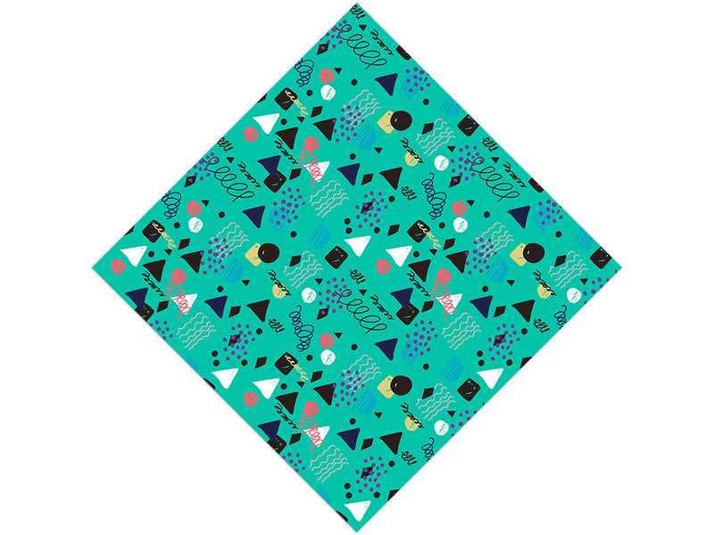 Aquarius Dawning Abstract Craft Vinyl